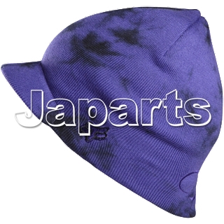 Fox Girls Grid Visor Beanie Purple.