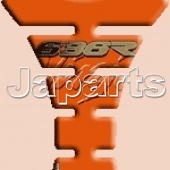 Motografix Tankpad Kawasaki Ninja 636R Orange