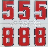 Sticker 58 -S (18x27mm)