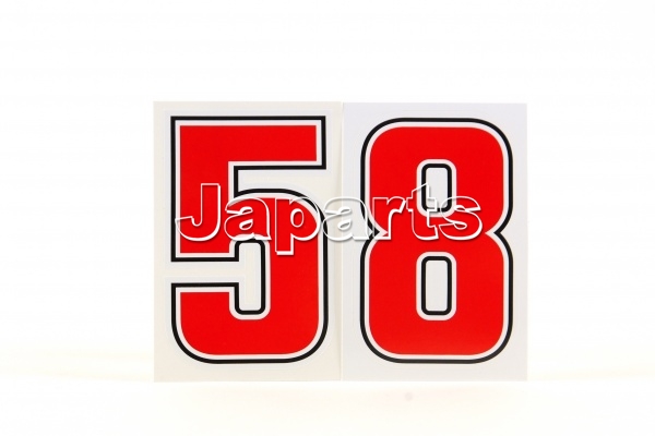 Sticker 58 - L (64x100mm)