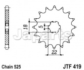 JT Front Sprocket 419.14