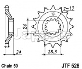 JT Front Sprocket 528.17