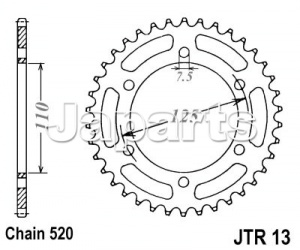 JT Rear Sprocket 1303.43