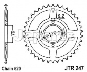 JT Rear Sprocket 247.35