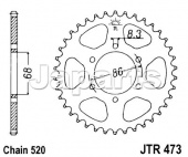 JT Rear Sprocket 473.37