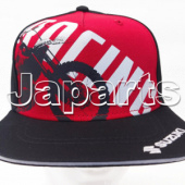 KIDS CAP RED BLACK